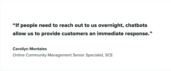 SCE-sprout-social-chatbot-social-media-support